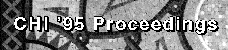 CHI '95 Proceedings